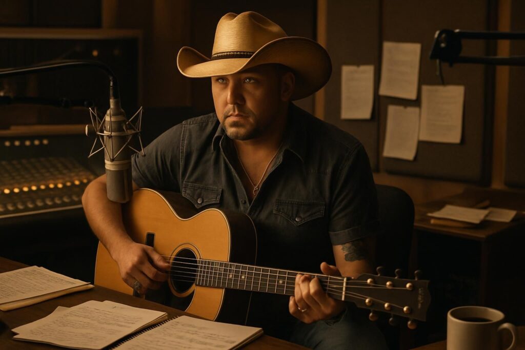 discover the stories and artistry behind jason aldean's biggest hits as he shares insights into his songwriting process and musical craftsmanship.