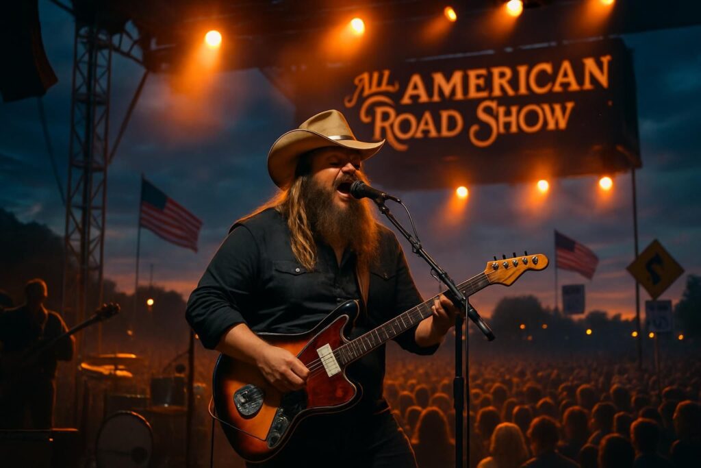 stay updated with the latest breaking news on chris stapleton expanding his all-american road show tour with new dates added. don't miss out on his upcoming performances!