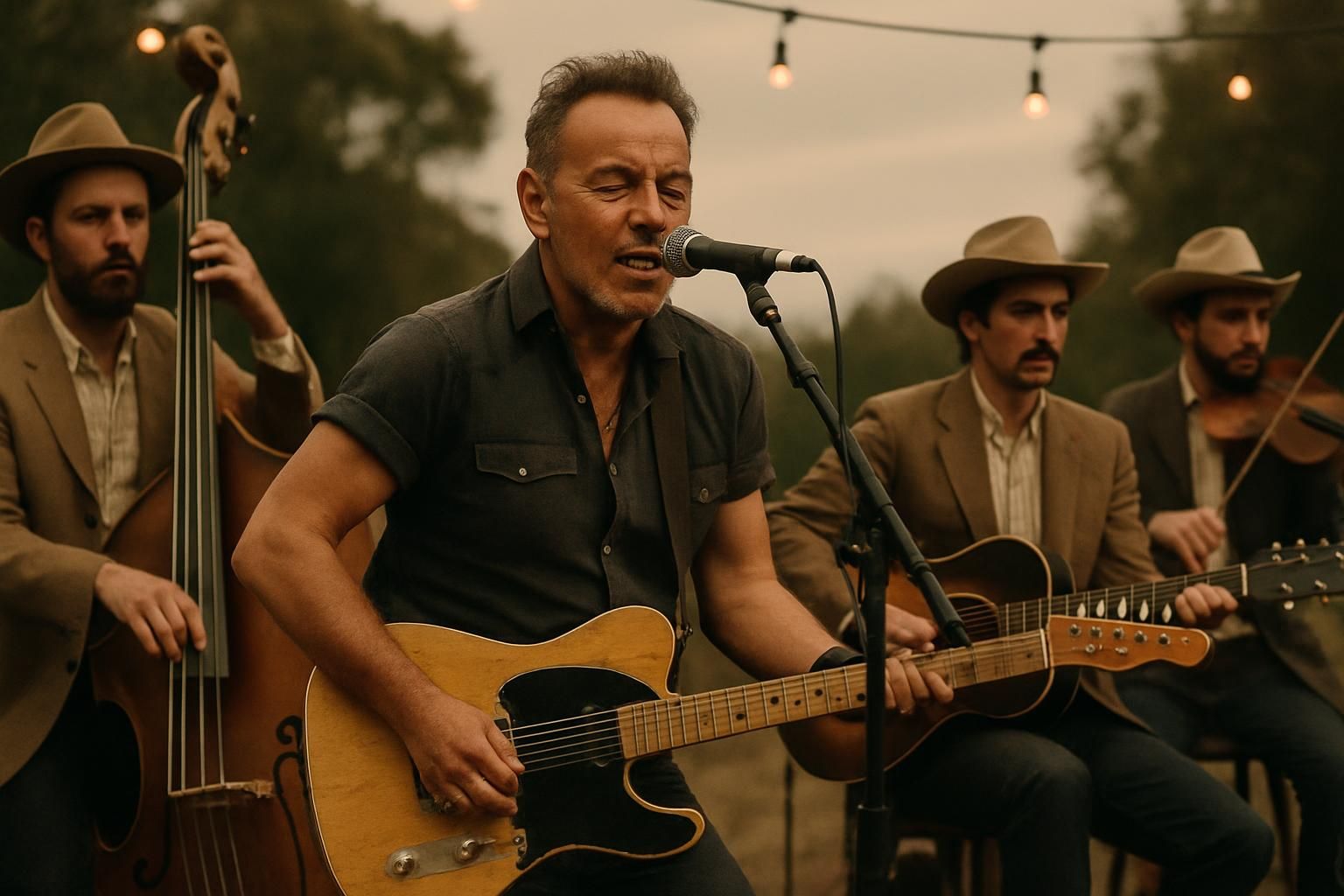 bruce springsteen explores his country roots in his upcoming album 'somewhere north of nashville', blending heartfelt storytelling with authentic country sounds.
