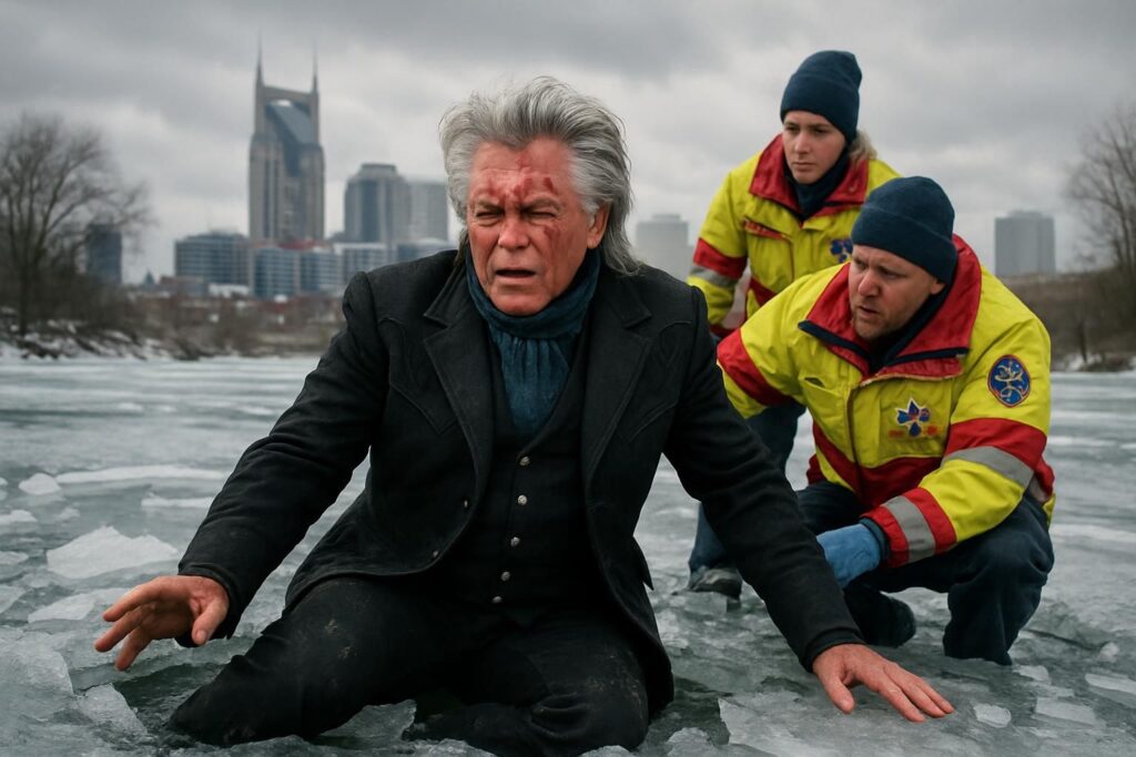 country music legend marty stuart suffers severe injuries after an ice collapse in nashville, causing multiple show postponements and raising concerns among fans.