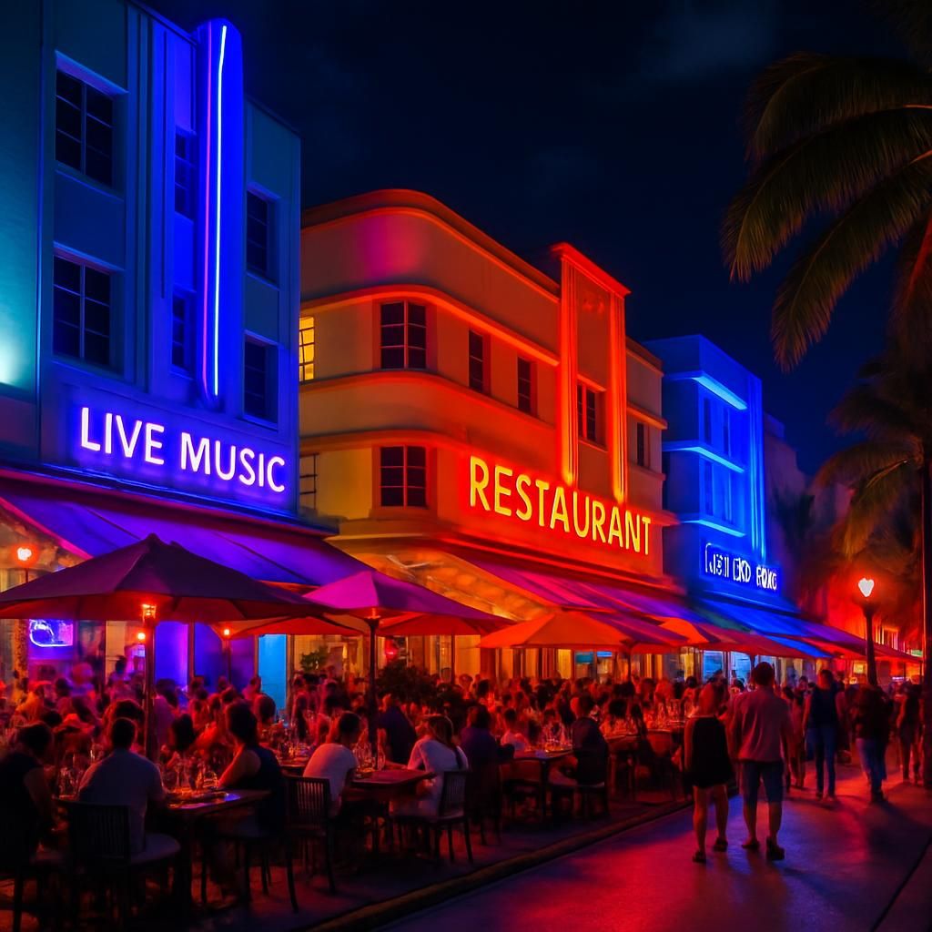 miami beach announces an ambitious deregulation plan aimed at revitalizing struggling restaurants and entertainment venues in commercial areas, boosting local economy and nightlife.