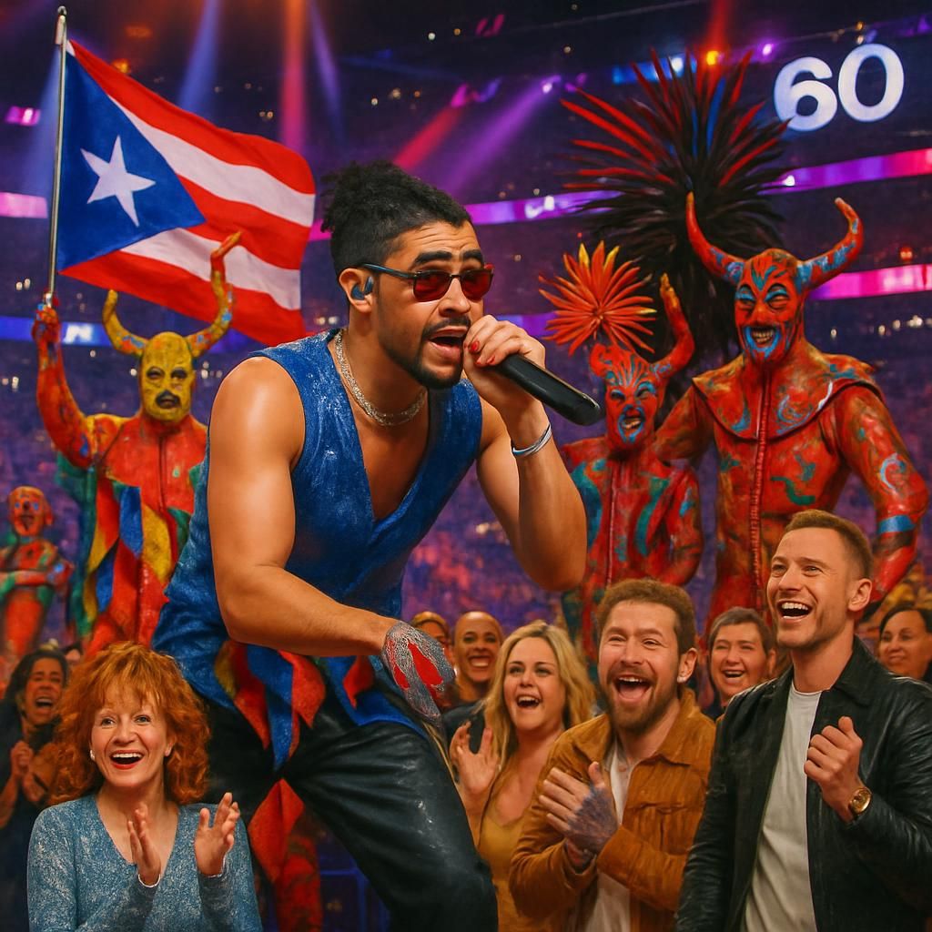 discover nashville celebrities' reactions and insights on bad bunny's spectacular super bowl halftime show, highlighting the star's unforgettable performance and cultural impact.